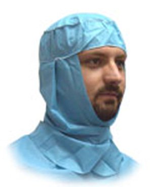Aspen Surgical Products Surgical Hood One Size Fits Most Blue Pull On Closure - Case of 100 - 5246-CS