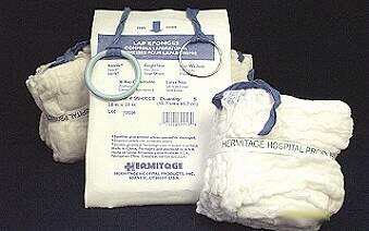 Dukal Surgical Laparotomy Sponge Cotton 18 X 18 Inch 5 Count Pack Sterile - Case of 200 - 99-9018-CS