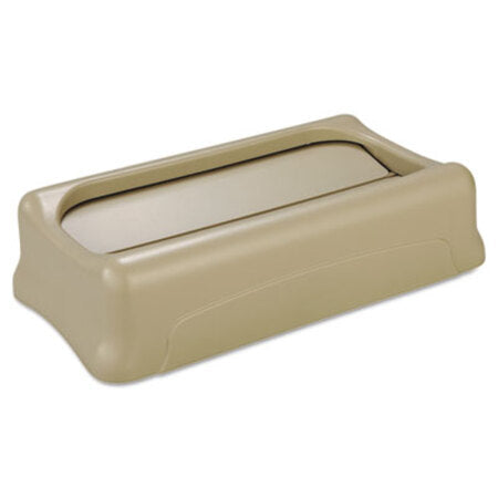 Rubbermaid® Commercial Slim Jim Swing Lid, 11.38w x 20.5d x 5h, Beige - Each - RCP-267360BEI-EA