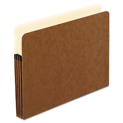 Pendaflex® Smart Shield File Pocket, 3.5" Expansion, Letter Size, Red Fiber, 10/Box - Box of 10 - PFX-1524EAM-BX