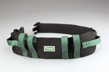 Tidi Products Gait Belt Posey® 55 Inch Length Green / Black Nylon - Each - 6537Q-EA