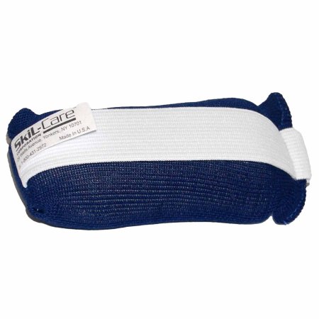 Skil-Care Finger Contracture Cushion Skil-Care™ Adult One Size Fits Most Left or Right Hand Blue - Each - 201020-EA