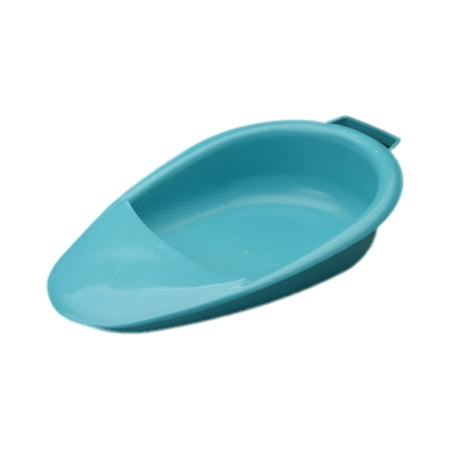 Medegen Medical Products LLC Fracture Bedpan Medegen Blue 2.5 Quart / 2366 mL - Case of 6 - 00083-CS
