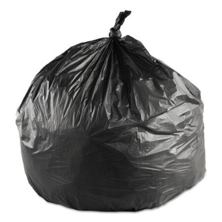 Inteplast Group High-Density Commercial Can Liners, 10 gal, 6 microns, 24" x 24", Black, 1,000/Carton - CT/1 - IBS-EC242406K-CT