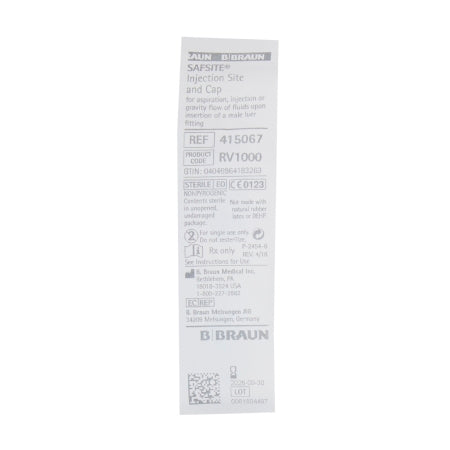 B. Braun Valve Safsite® - Each - 415067-EA