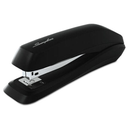 Swingline® Standard Full Strip Desk Stapler, 15-Sheet Capacity, Black - Each - SWI-54501-EA