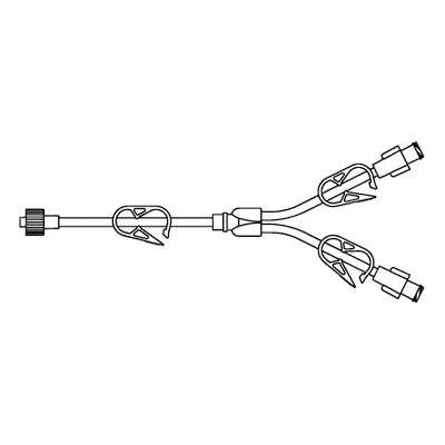 Smiths Medical ASD, Inc. IV Extension Set 7 Inch Tubing Without Filter Sterile - Box of 25 - BF100-BX