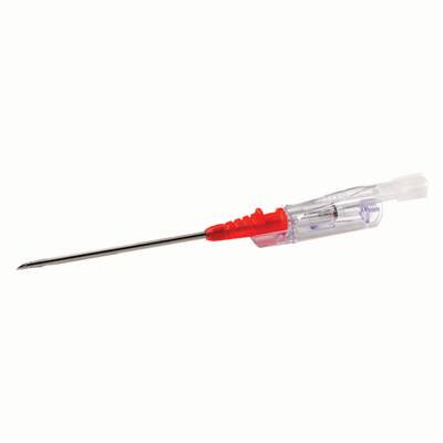 Smiths Medical Peripheral IV Catheter Acuvance® Plus 14 Gauge 2 Inch Retracting Safety Needle - Case of 200 - 335800-CS