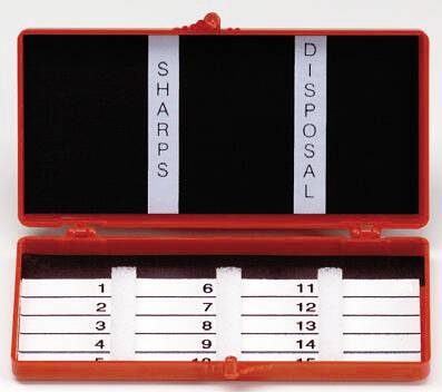 Medical Action Industries Needle Counter 60 Count Sterile - Case of 64 - 5103-CS