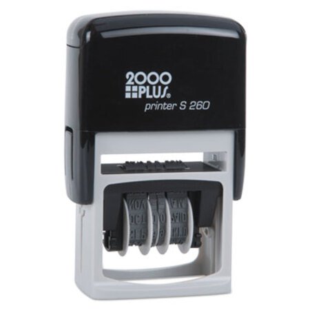 COSCO 2000PLUS® 4 in 1 e-Message Dater, 0.94 x 1.75, COMPLETED/EMAILED/ENTERED/SCANNED - Each - COS-011098-EA