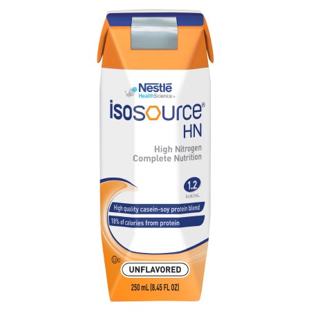 Nestle Healthcare Nutrition Tube Feeding Formula Isosource® HN Unflavored Liquid 250 mL Carton - Each - 10043900184507-EA