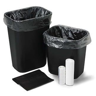 Medegen Medical Products LLC Trash Bag 56 gal. Clear LLDPE 1.5 mil 43 X 48 Inch Star Seal Bottom Coreless Roll - Case of 100 - 4666-CS