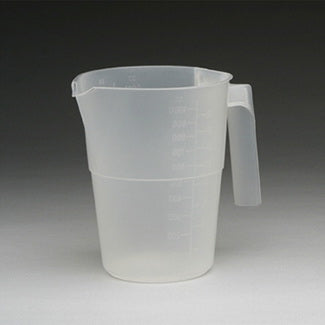 Medegen Medical Products LLC Laboratory Beaker Plastic 1,000 mL (32 oz.) - Case of 24 - 00032-CS