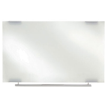 Iceberg Clarity Glass Dry Erase Board with Aluminum Trim, 72 x 36, White Surface - Each - ICE-31160-EA