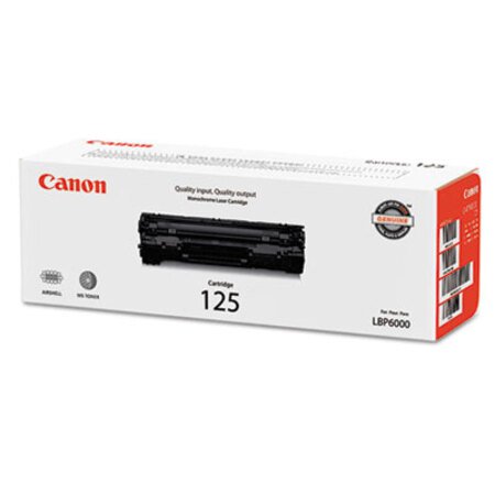 Canon® 3484B001 (CRG-125) Toner, 1,600 Page-Yield, Black - Each - CNM-3484B001-EA