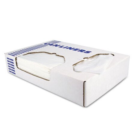 Heritage Linear Low-Density Can Liners, 30 gal, 0.9 mil, 30" x 36", White, 200/Carton - CT/1 - HER-H6036TW-CT