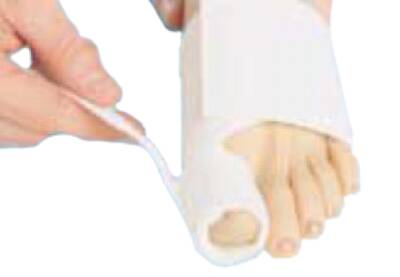 Pedifix Toe Splint Hallux Valgus SoftSplint™ Small Hook and Loop Closure Right Foot - Each - 6026-SR-EA