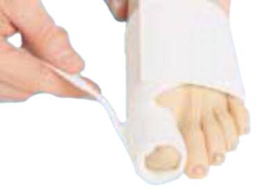 Pedifix Toe Splint Hallux Valgus SoftSplint™ Large Hook and Loop Closure Left Foot - Each - 6026-LL-EA