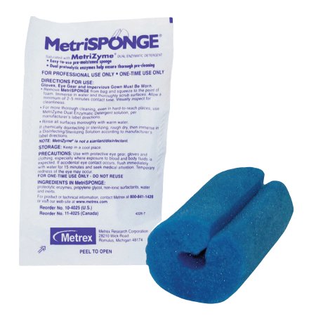 Metrex Research Instrument Cleaning Sponge MetriSponge® - Box of 25 - 10-4025-BX