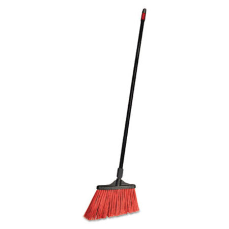 O-Cedar® Commercial MaxiStrong Angle Broom, 56" Handle, Black, 6/Carton - CT/1 - DVO-CB064205-CT