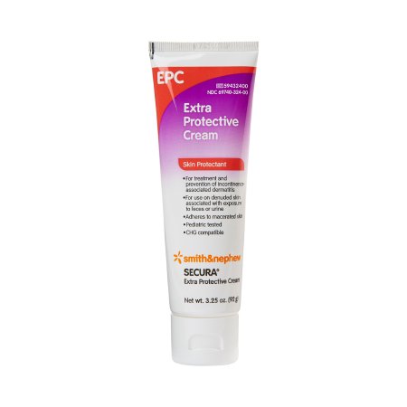 Smith & Nephew Skin Protectant Secura™ Extra Protective 3.25 oz. Tube Scented Cream - Case of 24 - 59432400-CS