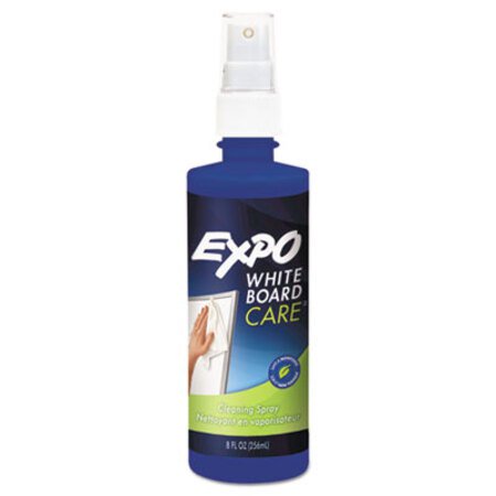 EXPO® White Board CARE Dry Erase Surface Cleaner, 8 oz Spray Bottle - Each - SAN-81803-EA
