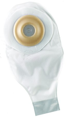 ConvaTec Colostomy Pouch ActiveLife® One-Piece System 12 Inch Length 2 Inch Stoma Drainable Flat, Pre-Cut - Box of 5 - 175785-BX