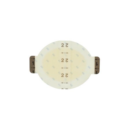 3M Thin Hydrocolloid Dressing 3M™ Tegaderm™ Thin 4 X 4-3/4 Inch Oval With Border - Each - 90021-EA