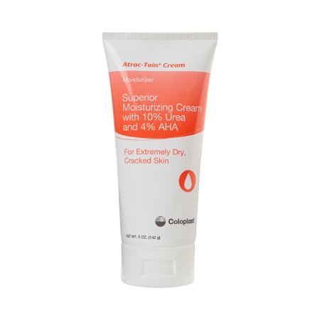 Coloplast Hand and Body Moisturizer Atrac-Tain® 5 oz. Tube Unscented Cream CHG Compatible - Case of 12 - 1814-CS