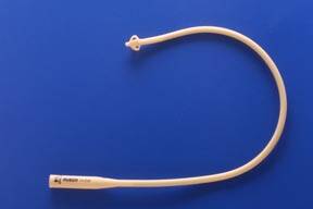 Teleflex LLC Nephrostomy Catheter Rusch® Malecot Wing Tip 4-Wing 32 Fr. Latex - Each - 361232-EA
