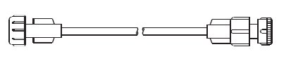 ICU Medical Pressure Tubing 72 Inch 9 PSI - Box of 25 - 423740401-BX