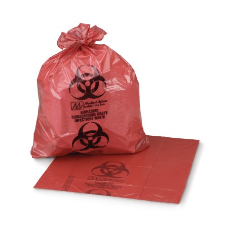 McKesson Infectious Waste Bag McKesson 20 to 25 gal. Red Bag 28 X 31 Inch - Case of 250 - 03-4530-CS