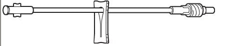 Baxter IV Extension Set Standard Bore 7 Inch Tubing Without Filter - Case of 48 - 2C5641-CS