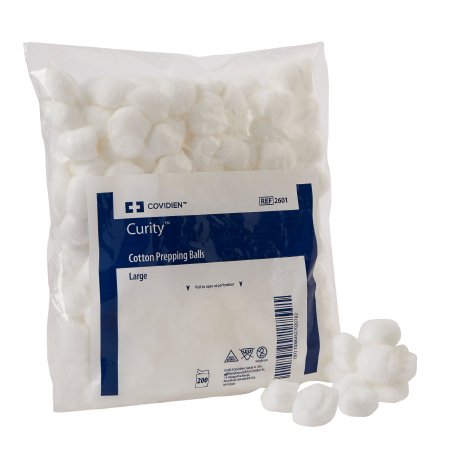 Cardinal Cotton Ball Curity™ Large 100% Cotton NonSterile - Case of 10 - 2601--CS