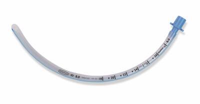 Smiths Medical ASD, Inc. Uncuffed Endotracheal Tube Portex® 290 mm Length Curved 6.0 mm Adult Murphy Eye - Box of 10 - 100/141/060-BX