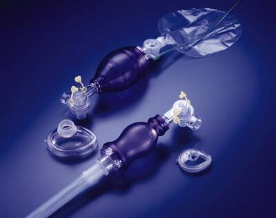 Smiths Medical ASD, Inc. Resuscitator Bag 1st Response™ Nasal / Oral Mask - Case of 9 - 8528M-CS