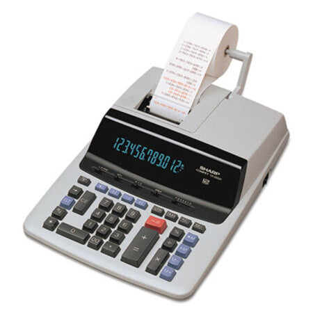 Sharp® VX2652H Two-Color Printing Calculator, Black/Red Print, 4.8 Lines/Sec - Each - SHR-VX2652H-EA