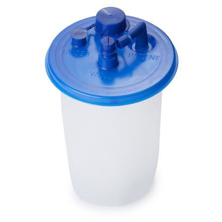 Cardinal Flexible Suction Liner Kit Medi-Vac® Flex Advantage® 1500 mL Sealing Lid - Case of 50 - 65651-920C-CS