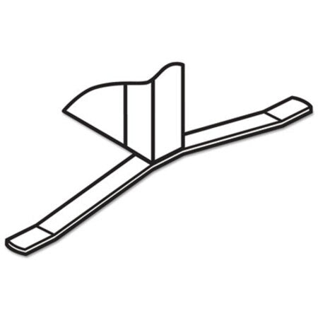 HON® Verse T-Base Foot Connecting Hardware, Gray - Each - BSX-TBASEGY-EA