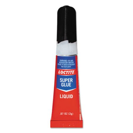 Loctite® Super Glue Liquid Tubes, 0.07 oz, Dries Clear, 2/Pack - Pack of 1 - LOC-1363131-PK