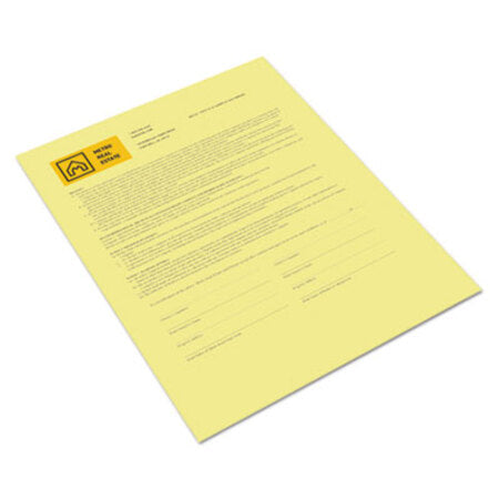 xerox™ Revolution Digital Carbonless Paper, 1-Part, 8.5 x 11, Canary, 500/Ream - RM/1 - XER-3R12437-RM