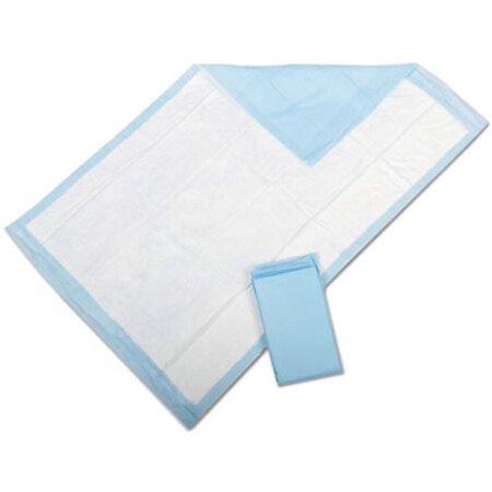 Medline Protection Plus Disposable Underpads, 23" x 36", Blue, 25/Bag - Pack of 1 - MII-MSC281232-PK
