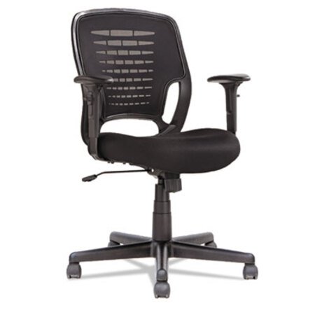 OIF Swivel/Tilt Mesh Task Chair, Supports Up to 250 lb, 17.71" to 21.65" Seat Height, Black - Each - OIF-EM4817-EA