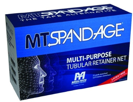 Medi-Tech International Elastic Net Retainer Dressing with Applicator Spandage™ Tubular Elastic 25 Yard Size 2 White Adult Finger / Toe NonSterile - Box of 1 - S02-BX