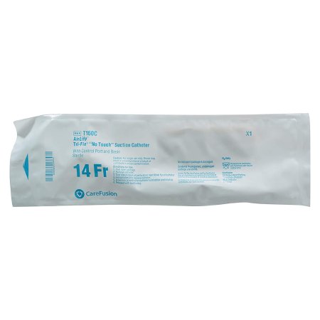 Vyaire Medical Suction Catheter Kit Tri-Flo® No Touch 14 Fr. NonSterile - Each - T160C-EA