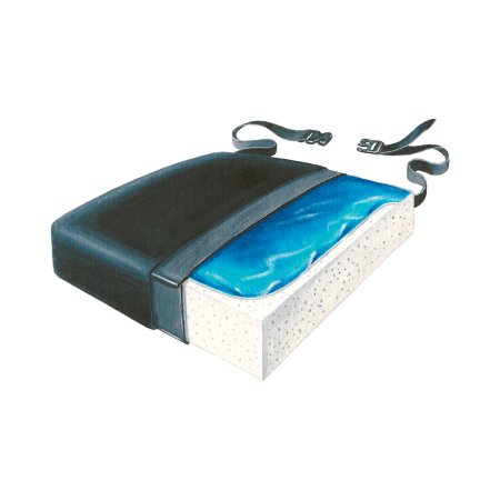 Skil-Care Seat Cushion Skil-Care™ 18 W X 16 D X 2-1/2 H Inch Foam / Gel - Each - 751011-EA
