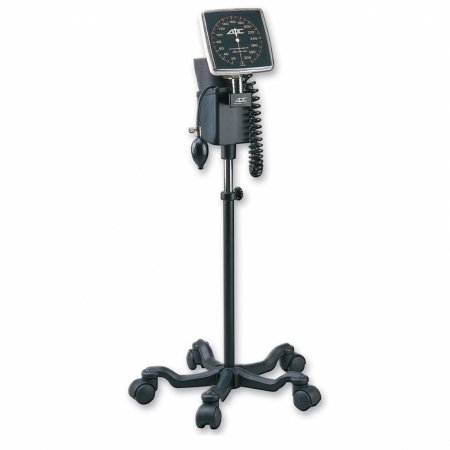 American Diagnostic Corp Aneroid Sphygmomanometer Unit Diagnostix™750 Series Adult Nylon 23 - 40 cm Mobile - Each - 752M-11ABK-EA