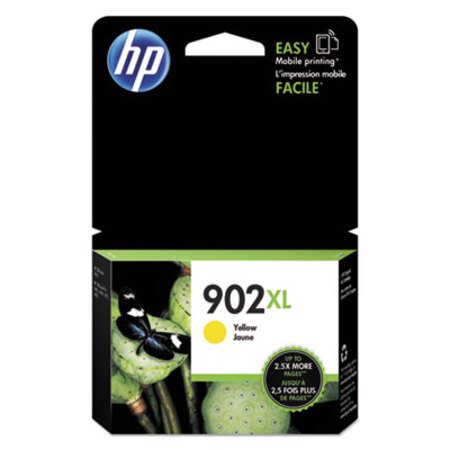 HP HP 902XL, (T6M10AN) High-Yield Yellow Original Ink Cartridge - Each - HEW-T6M10AN-EA