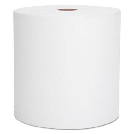 Scott® Essential Hard Roll Towels for Business, Absorbency Pockets, 1-Ply, 8" x 800 ft, 1.5" Core, White, 12 Rolls/Carton - CT/1 - KCC-01040-CT
