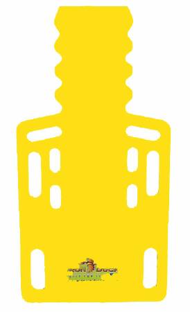 Fleming Industries Ultra Short Short Board Not Rated Yellow High Density Polyethylene - Each - 35955-Y-EA
